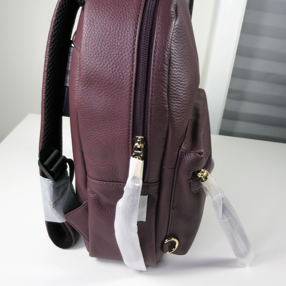 Rebecca Minkoff Medium Zip Leather Backpack NWT - Picture 7 of 14